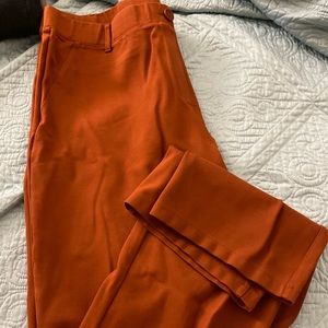 Betabrand Orange Bootcut 2XL Legging Pants